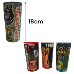 Vaso 800ml estampado