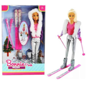 Muñeca Bonnie Skiing, con accesorios