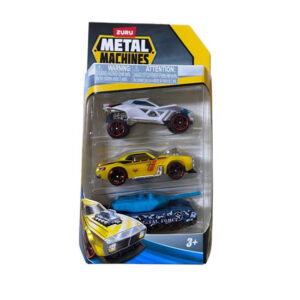 Set de 3 autos 7cm  Metal Machines 7483