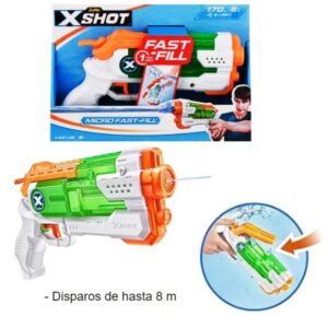 Pistola agua caja 23cm Xshot Micro Fast Fill.