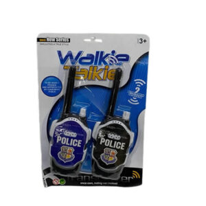 Walkie talkie policia, funciona a pila.Blister 20 x28.5cm