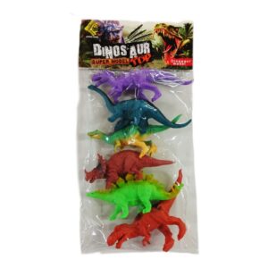 Dinosaurio plastico x 6