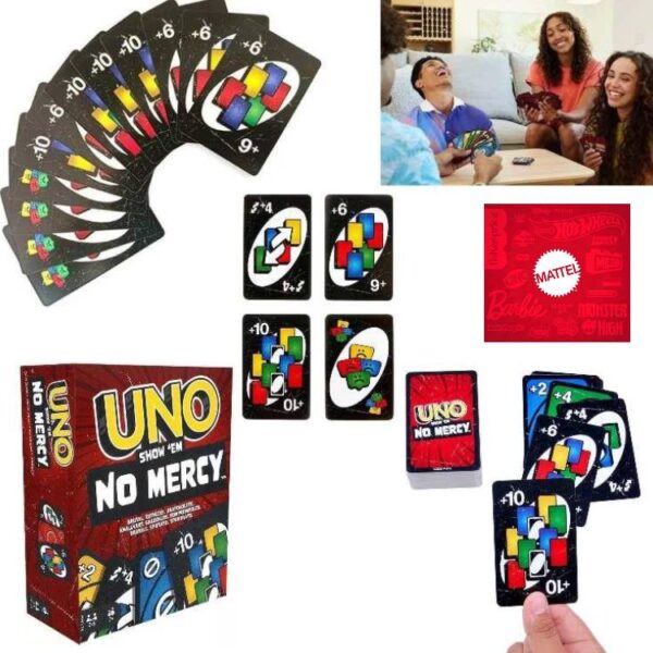 Juego de naipes Uno No Mercy