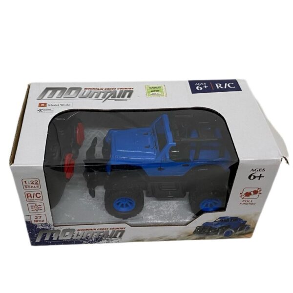 Jeep en caja c/control remoto