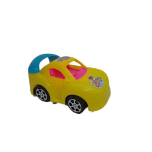 Auto 10cmfluo,amarillo,celeste y fucsia