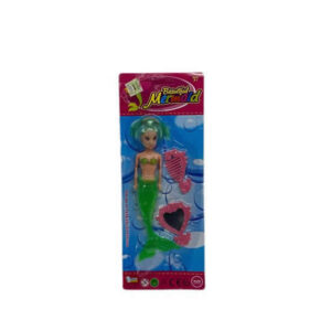 Sirena 23cm con accesorios.Bister:12x 31cm