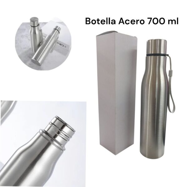 Botella acero 700ml 133