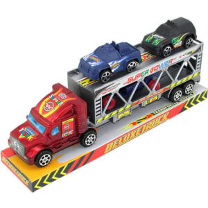 Camion mosquito 26cm con 3 autos..Burbuja:28 x12 x6