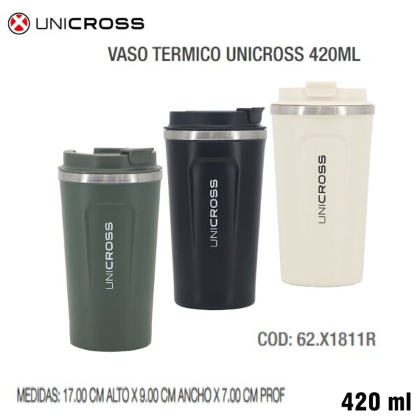 Vaso termico 420cc Unicross.