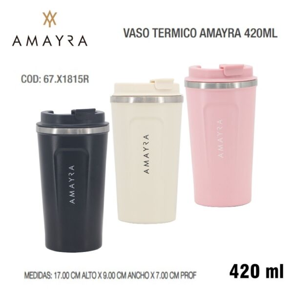 Vaso termico 420ml Amayra