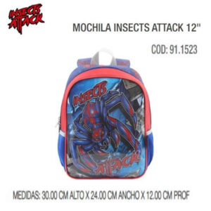 Mochila 12 pulgadas Insect attack