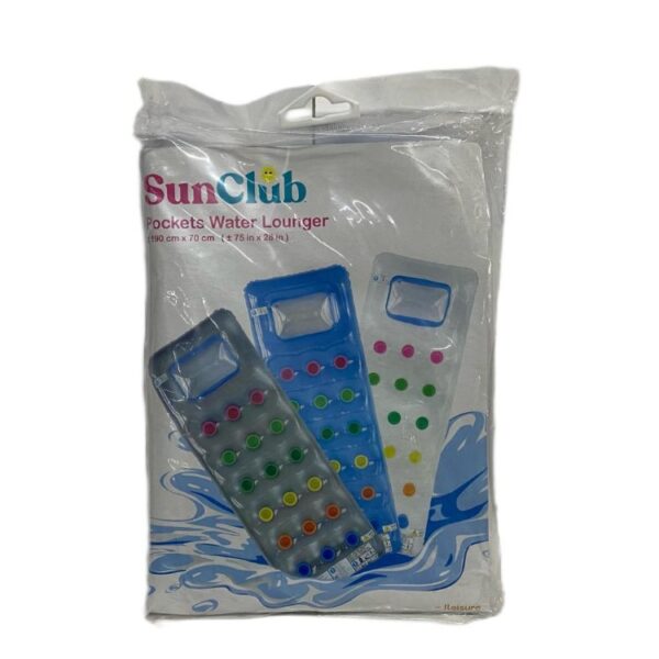 Colchoneta con visor 190 x 70cm SunClub