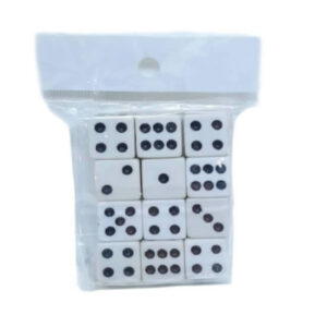 Juego dados sueltosx12 bolsa 7x9cm