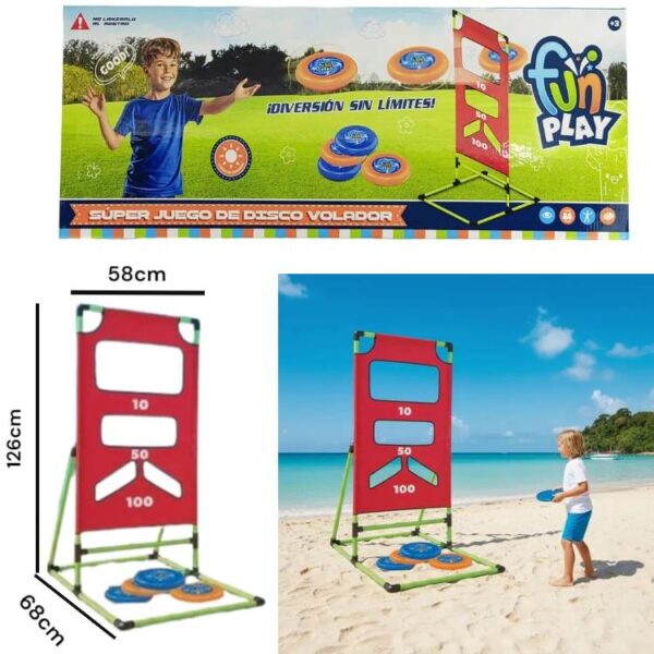 Juego Disco volador 75710. Para jugar en el exterioir