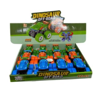 Auto monster dino 888-13. Choca y gira 360°