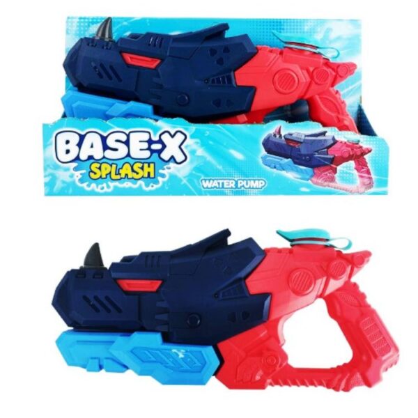 Pistola agua rinoceronte 33cm. Caja 60796