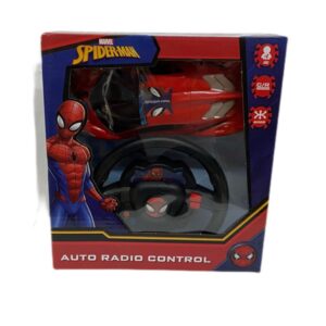 Auto a radio control 2f Spiderman con volante