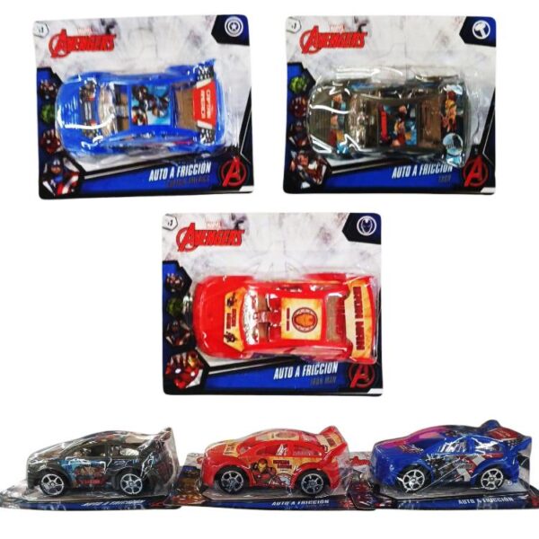 Auto friccion 11cm avengers