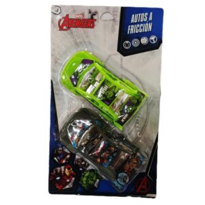 Auto 12cm a fricción x2 Avengers 74628