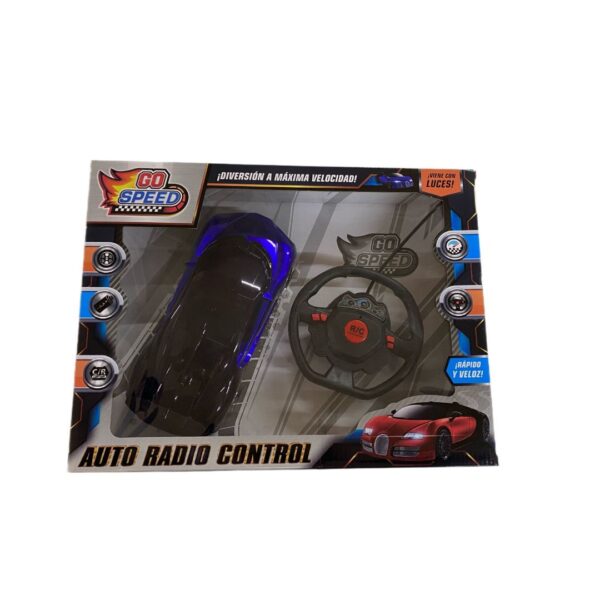 Auto a radio control con volante 30cm x 40cm 63516