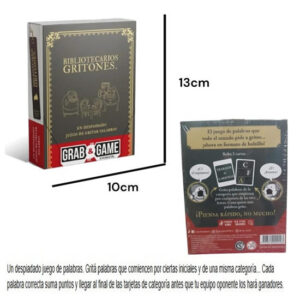 Bibliotecarios Gritones. El que dice más cantidad de palabras gana.