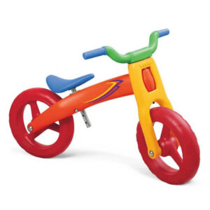 Bicicleta plástica de aprendizaje de 83x 52 cm