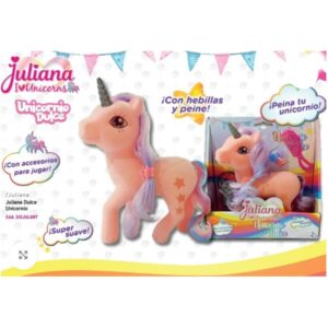 Juliana Unicornio  23cm con accesorios