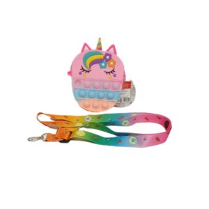 Pop it Bolso unicornio