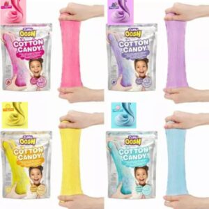 Masa Oosh Cotton Candy. Suave y esponjoso masa estirable perfumada.