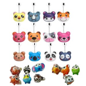 Squishy llavero animalito