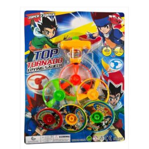 Trompo con 3 tamaños y discos 13049