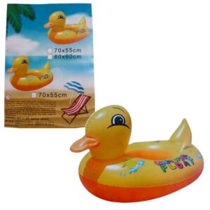 Salvavida con cabeza de pato