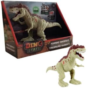 Dinosaurio Dino State 1-A. Con luz y sonido, articulado