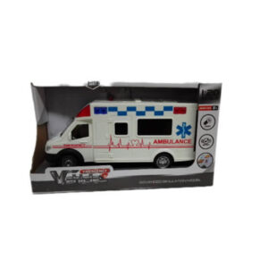 Ambulancia con luz y sonido.22 cm x 12cm