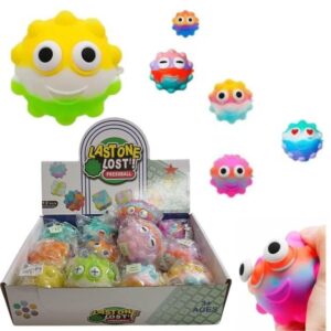 Squishy Pelota caritas apretables multicolor