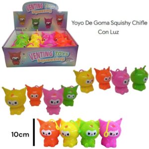 Apretable yoyo Kur con chifle y luz