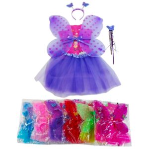 Alas con vincha , varita y tutu