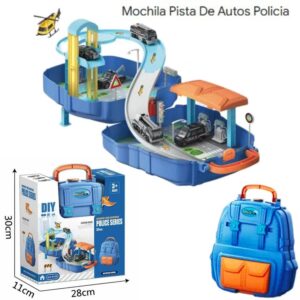 Estación de policia transportable en mochila 37 piezas