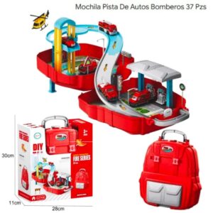 Estación de bombero transportable en mochila. 37 piezas