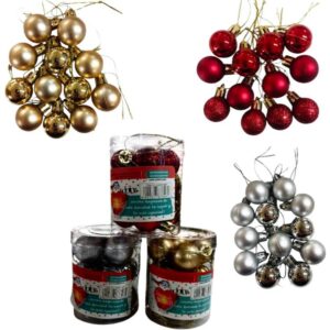 Globo 2.5 x 12 2512 oro/plata/rojo