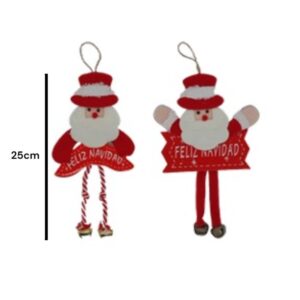 Adorno para puerta- Colgante Papá Noel 6035-4