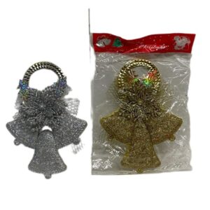 Adorno para puerta- Campana x3 con aro 23cm 3181