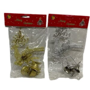 Adorno para puerta- Reno con campanas 3197