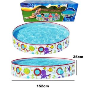 Pileta rigida 152cm  x 25cm