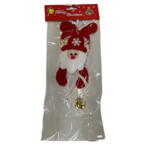 Adorno para puerta- Papa Noel con colgante