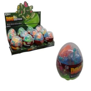 Huevo dino para armar 12cm