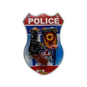 Set de policia con forma 19 x 29 cm.