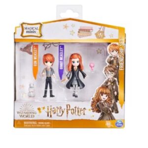 Harry Potter- Ron y Ginny Weasley con accesorios.Caja 18×15