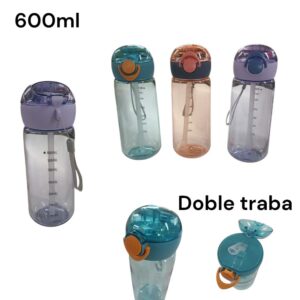 Botella plastica 600ml