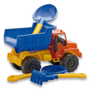 Camion volcador chico c/juego de playa